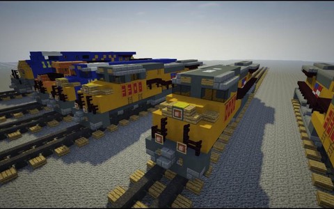 我的世界怎么制造火车