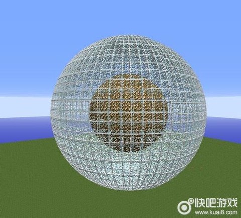 我的世界球形怎么做